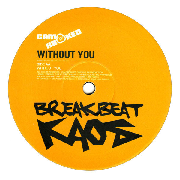 Camo & Krooked : Can't Get Enough / Without You (12", RP)