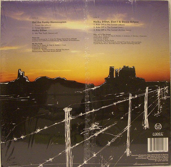 Del Tha Funkee Homosapien, Haiku D'Etat & Zion I : CaliComm 2004 (12")