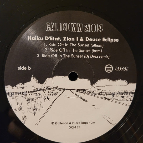 Del Tha Funkee Homosapien, Haiku D'Etat & Zion I : CaliComm 2004 (12")