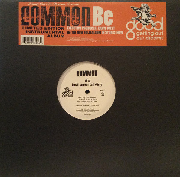 Common : Be (Instrumentals) (2xLP, Album)