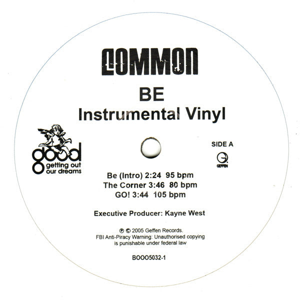 Common : Be (Instrumentals) (2xLP, Album)