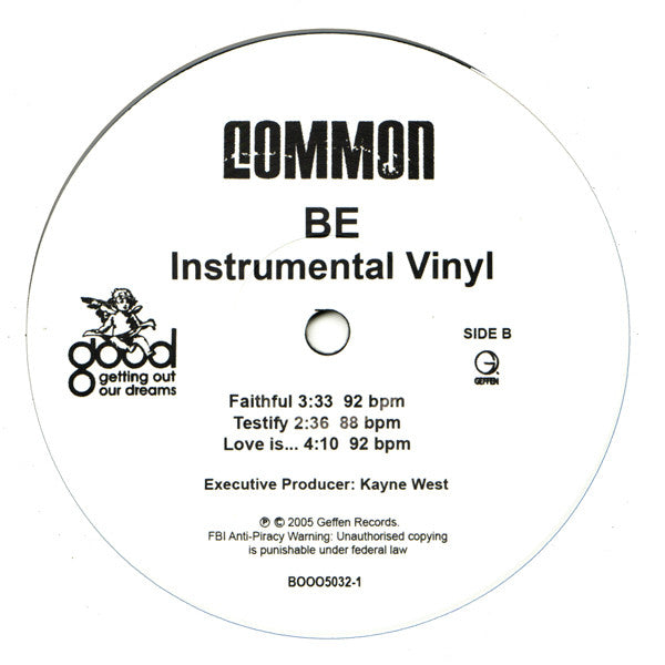 Common : Be (Instrumentals) (2xLP, Album)