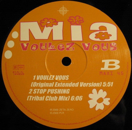 Mía : Voulez Vous (12", Single)