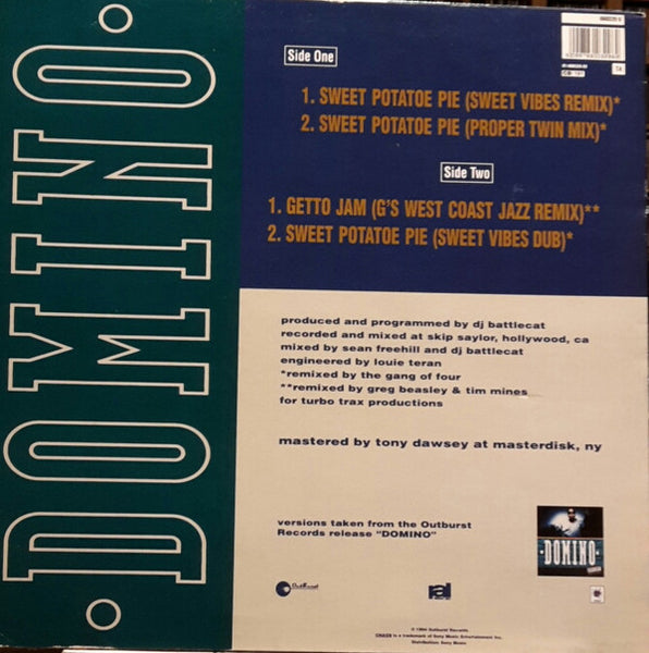 Domino : Sweet Potatoe Pie (Remixes) (12")