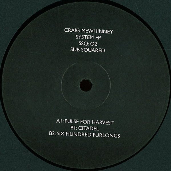 Craig Mcwhinney : System EP (12", EP)