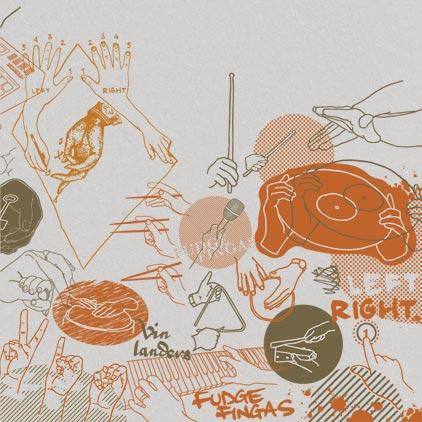 Fudge Fingas vs. Vin Landers : Many Hands EP (12", EP)