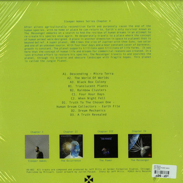 Jeff Mills : The Jungle Planet (2x12", Album, Ltd)