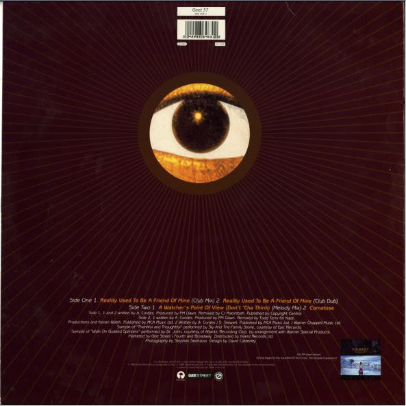 P.M. Dawn : Reality Used To Be A Friend Of Mine (12")