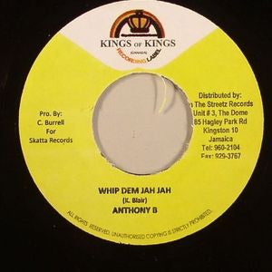 Anthony B / Michael Lynch (6) : Whip Dem Jah Jah / Spies & Traitors (7")