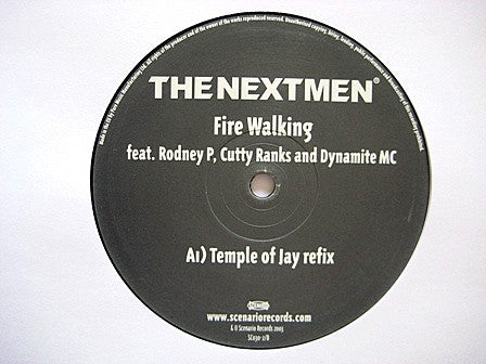 The Nextmen : Fire Walking (Remixes) (12")