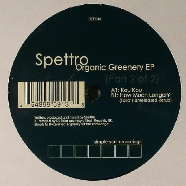 DJ Spettro : Organic Greenery Part 2 (12")