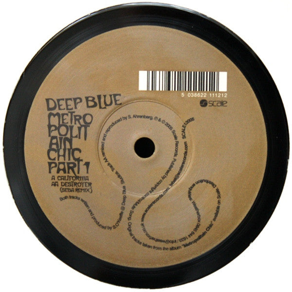 Deep Blue : Metropolitain Chic Part 1 (12")