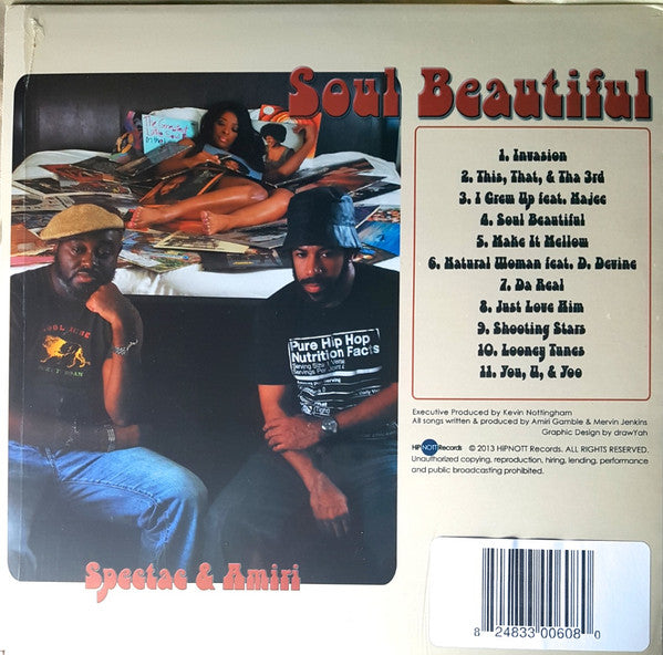 Spectac (2) & Amiri : Soul Beautiful (LP, Album, Ltd)