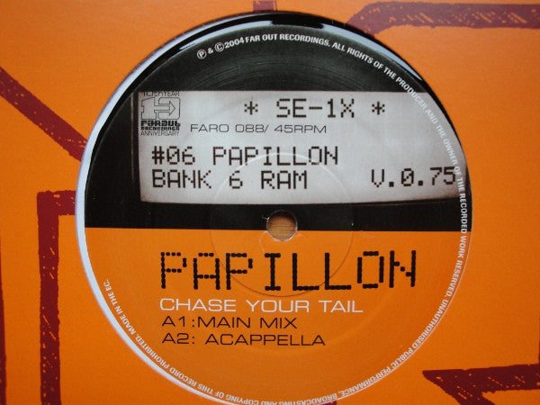 Papillon (3) : Chase Your Tail (12")