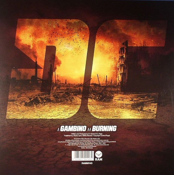 DC Breaks : Gambino / Burning (12")