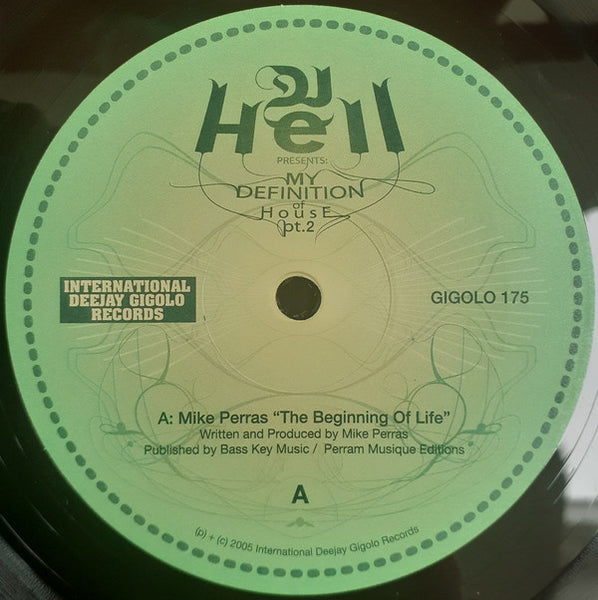 Hell : My Definition Of House Pt. 2 (12")