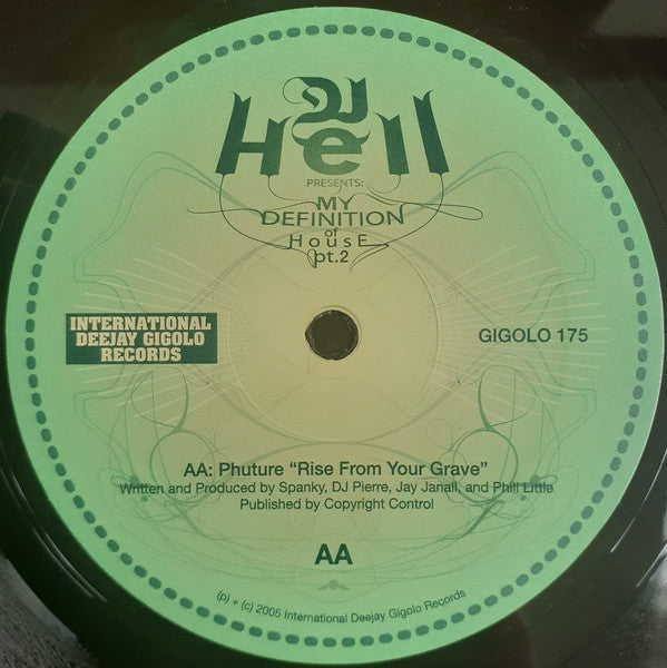 Hell : My Definition Of House Pt. 2 (12")