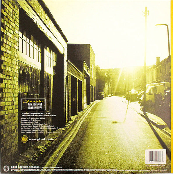 LTJ Bukem Featuring Elliot : Sunrain (12")