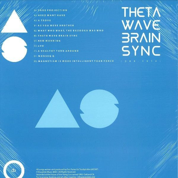 Afrikan Sciences : Theta Wave Brain Sync (2xLP, Album)