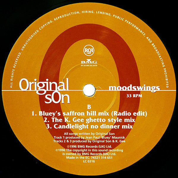 Original Son : Moodswings (12")