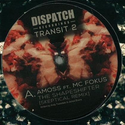 Amoss Ft.  MC Fokus / Optiv & CZA : Transit 2 (Plate 1) (12")