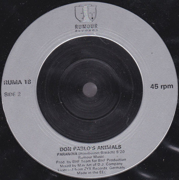 Don Pablo's Animals : Venus (7", Single, Inj)