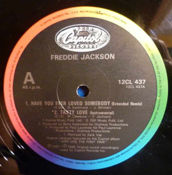 Freddie Jackson : Have You Ever Loved Somebody (12", Rai)