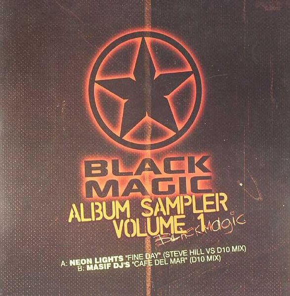 Neon Lights / Masif DJ's : Black Magic Album Sampler (Volume 1) (12", Smplr)