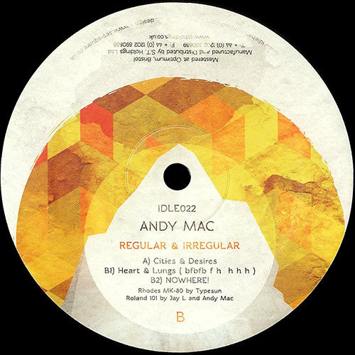 Andy Mac (7) : Regular & Irregular (2x12")