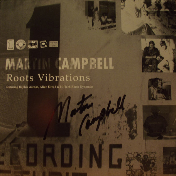 Martin Campbell Featuring Raphie Arenas, Alien Dread & Hi Tech Roots Dynamics : Roots Vibrations (LP, Ltd, Num)