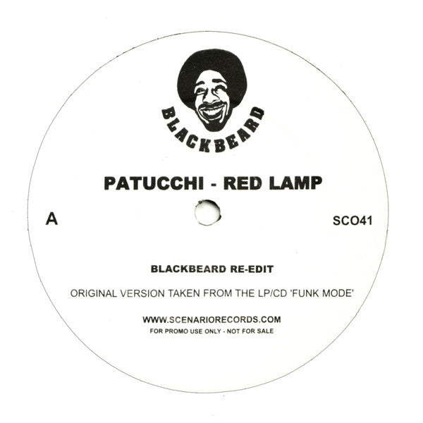 Daniele Patucchi / Black Buster : Red Lamp / Old Man (Blackbeard Re-Edits) (12")