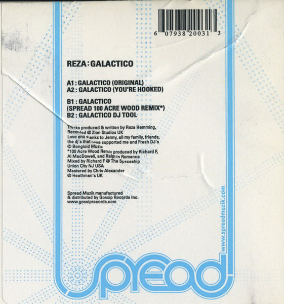 Reza (2) : Galactico (12")
