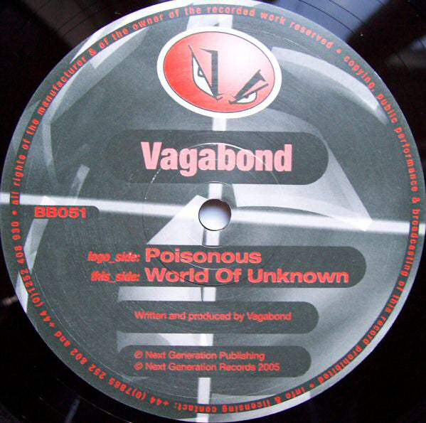 V.A.G.A.B.O.N.D. : Poisonous / World Of Unknown (12")