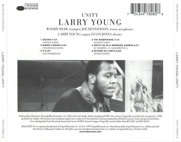 Larry Young : Unity (CD, Album, RE, RM)