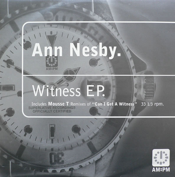 Ann Nesby : Witness EP (12", EP)