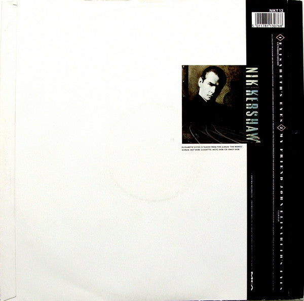 Nik Kershaw : Elisabeth's Eyes (Extended Version) (12")