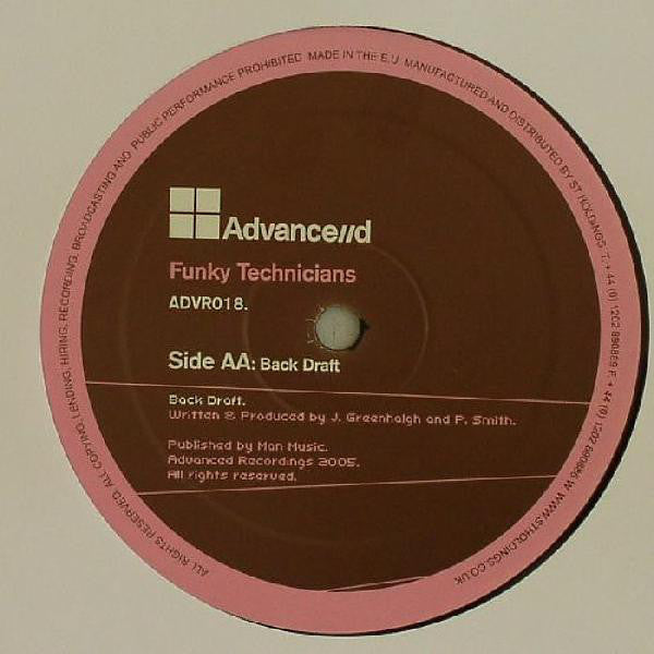 Funky Technicians : Desperate Housewives / Back Draft (12")