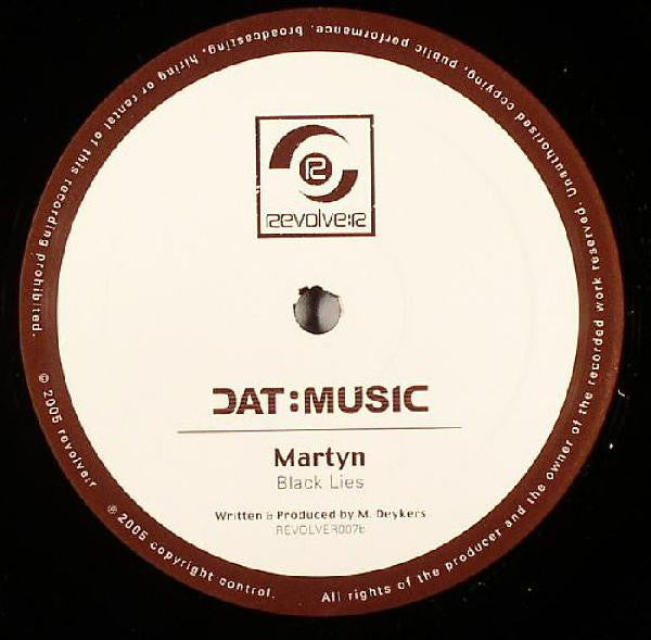 Martyn : Get Down / Black Lies (12")