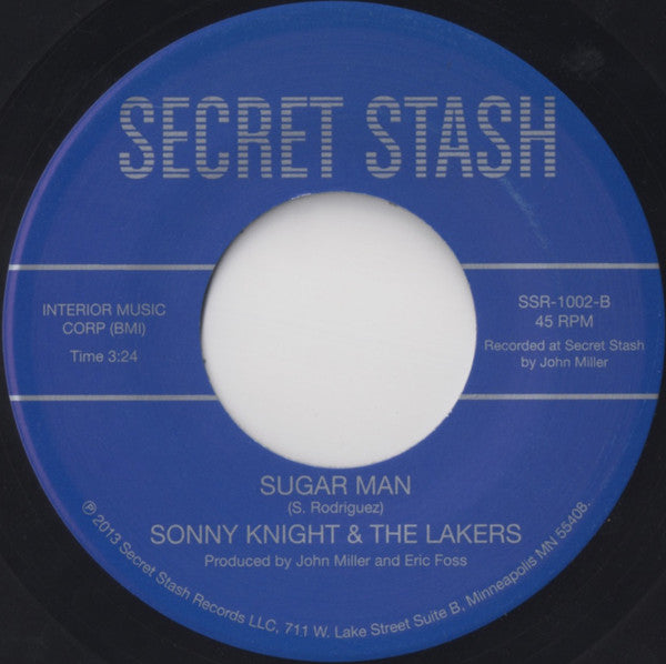 Sonny Knight & The Lakers : Hey Girl / Sugar Man (7", Single)
