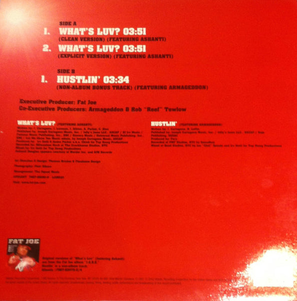 Fat Joe : What's Luv? (12")