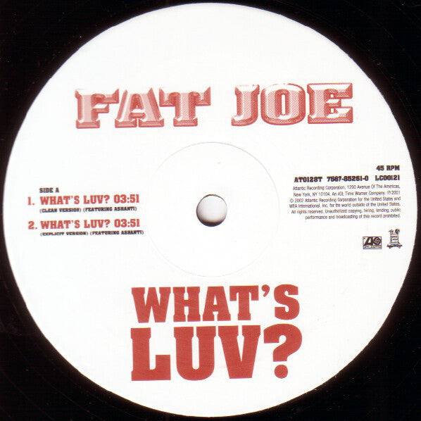 Fat Joe : What's Luv? (12")