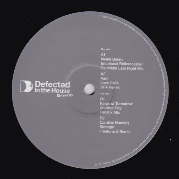 Various : Defected In The House - Eivissa '05 (Part Two) (2xLP, Comp)