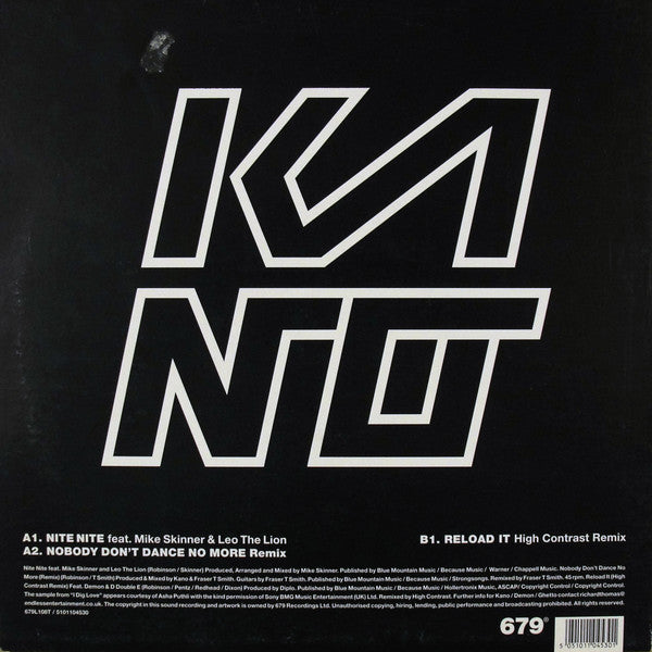 Kano (4) : Nite Nite (12")
