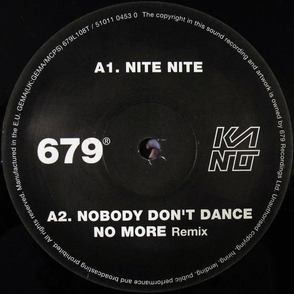 Kano (4) : Nite Nite (12")
