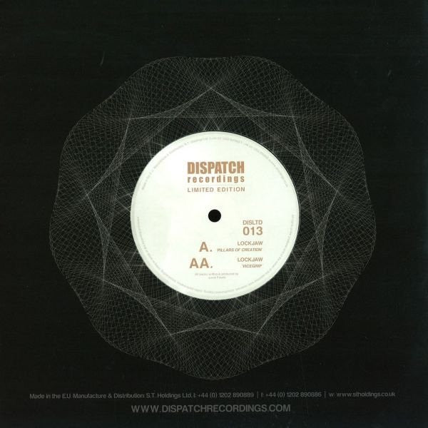 Lockjaw (8) : Pillars Of Creation / Vicegrip (10", Ltd)