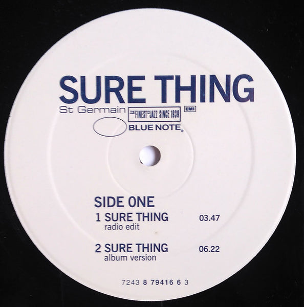 St Germain : Sure Thing (12", Single)