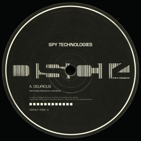 SKC / DJ Trace : Spy Technologies (2x12", Smplr)