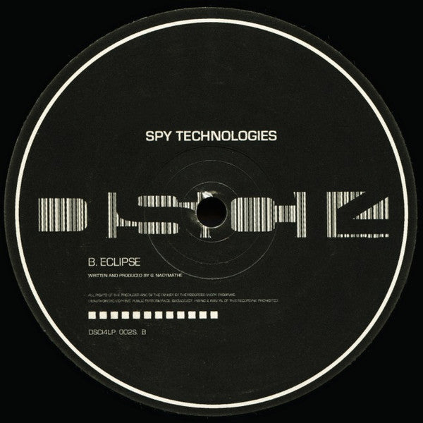 SKC / DJ Trace : Spy Technologies (2x12", Smplr)