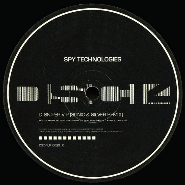 SKC / DJ Trace : Spy Technologies (2x12", Smplr)