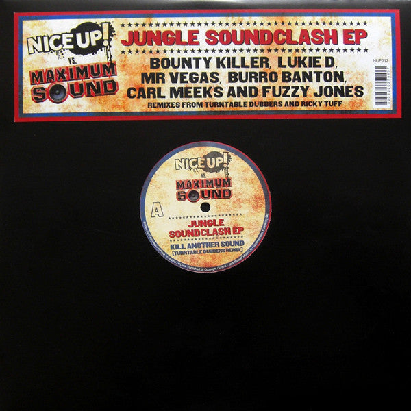Various : Jungle Soundclash Ep - Nice Up! Vs. Maximum Sound (12")